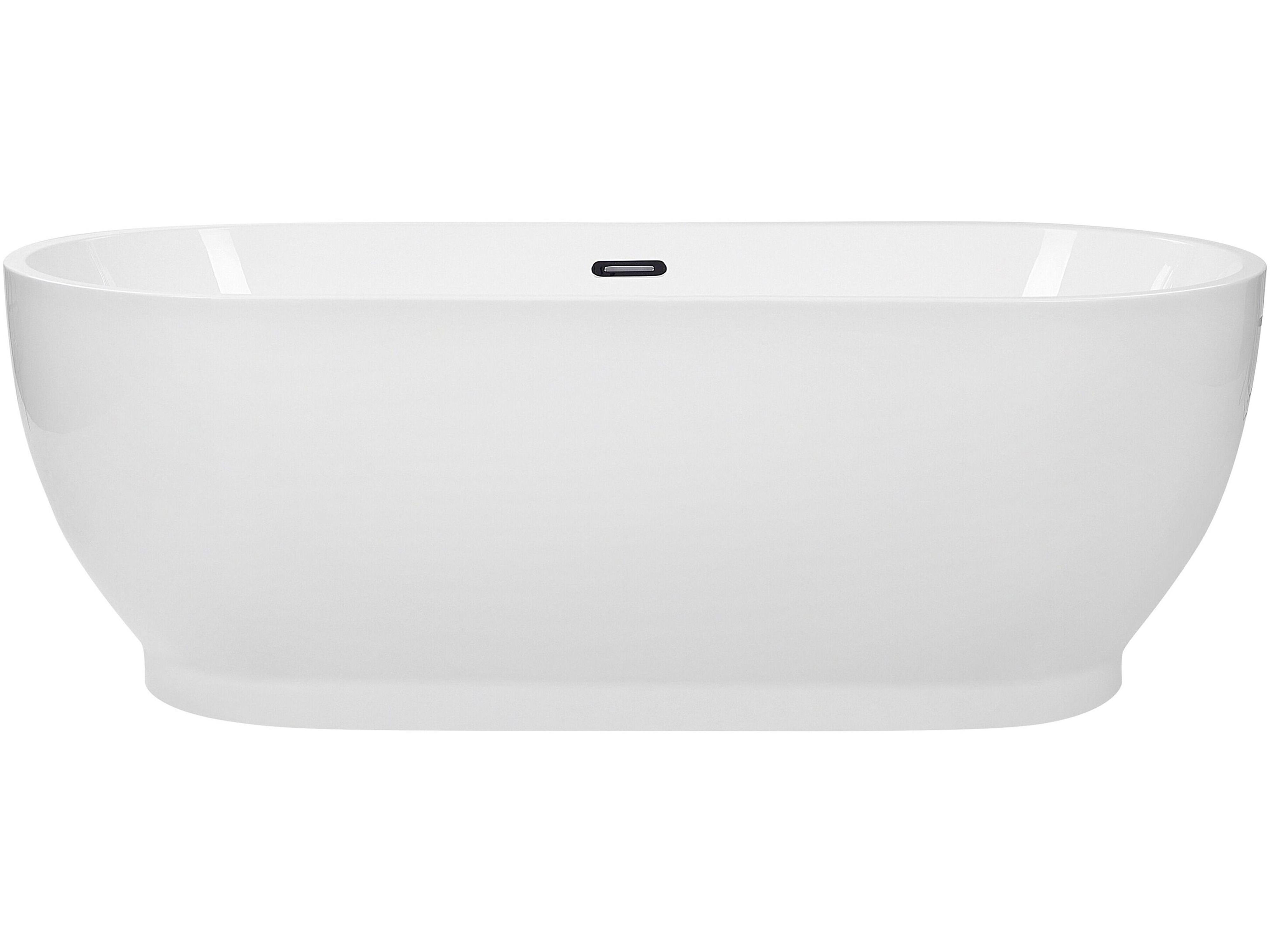 Vrijstaand bad LEVERA 170 x 78 cm Wit
