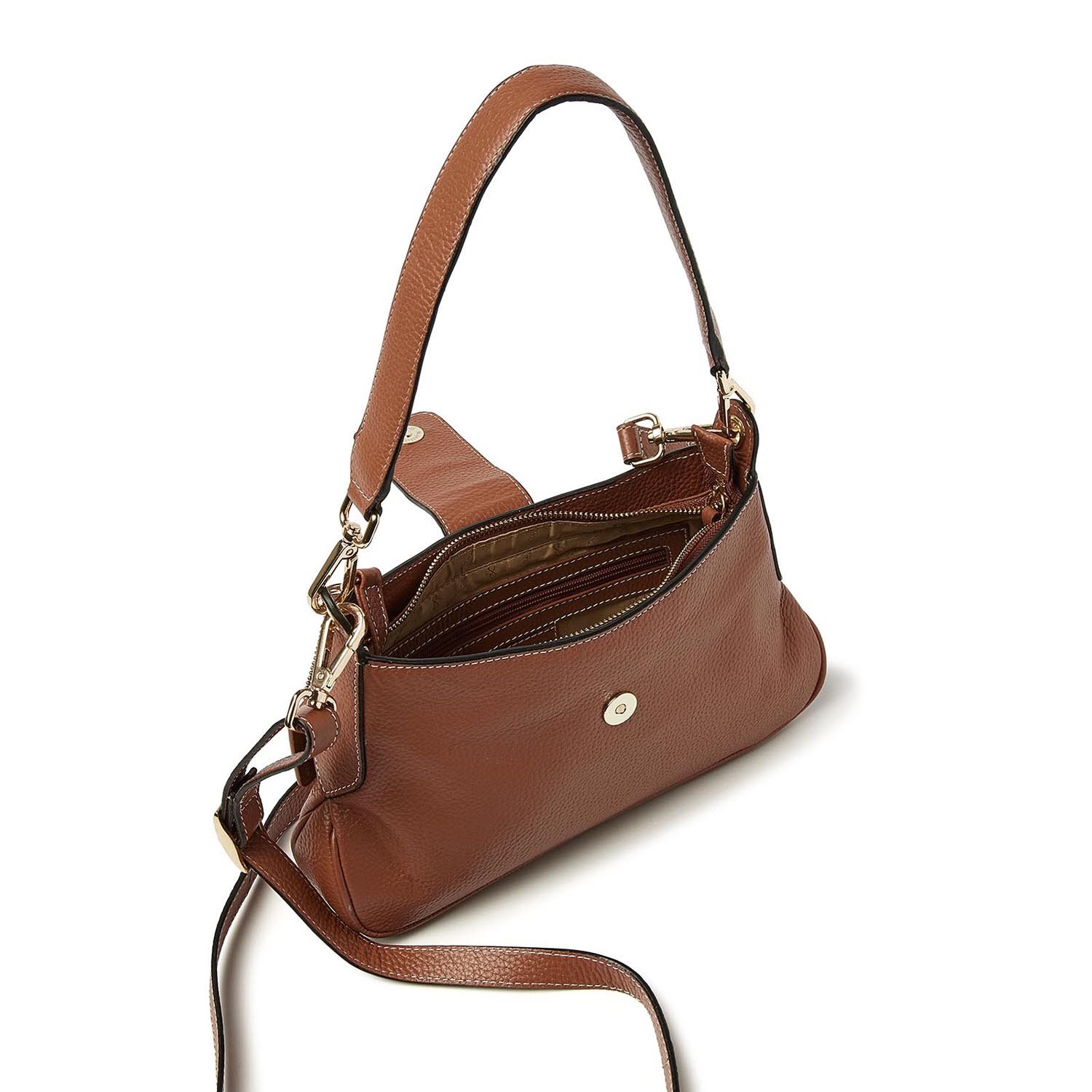 dR Amsterdam Prestige Hand / Shoulderbag mocha