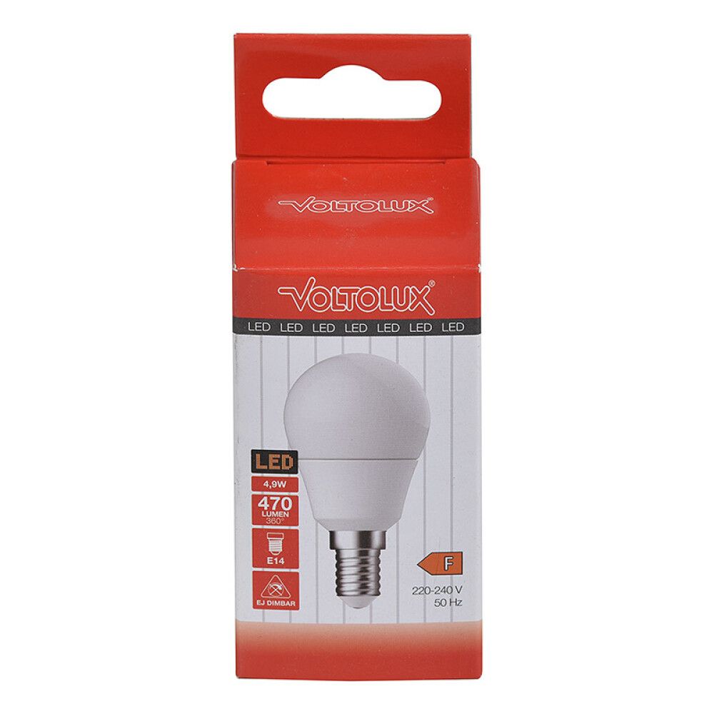 LYSPÆRE VOLTOLUX LED FROSTED WHITE E14 4.9W