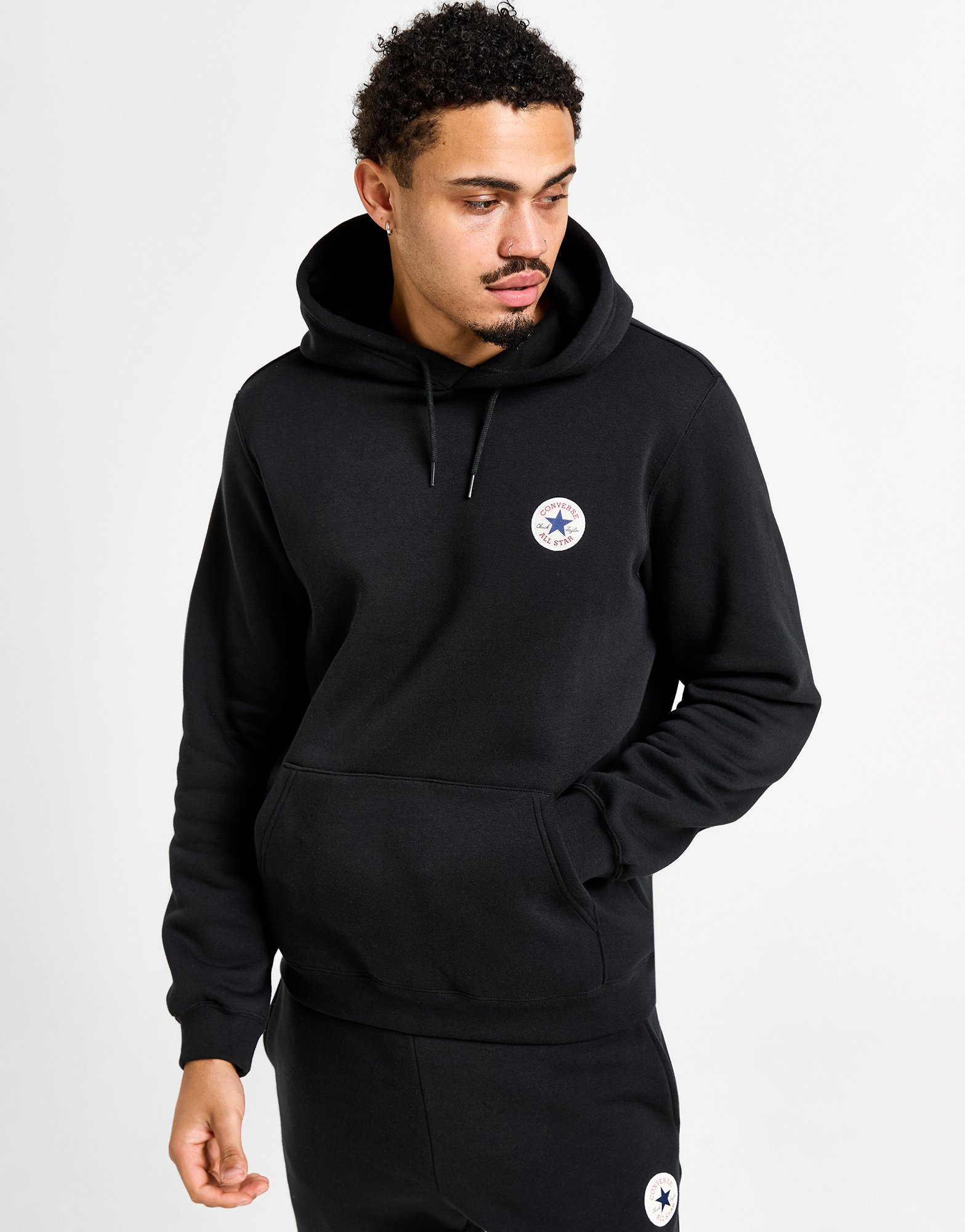 Converse Sweat à Capuche Patch Homme
