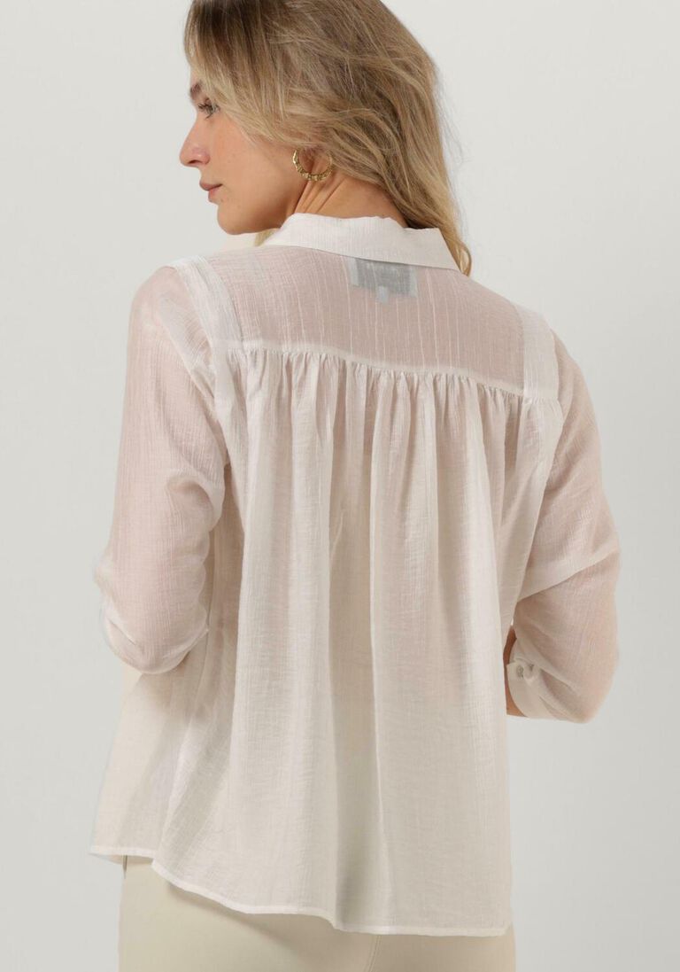 MINUS gebroken wit minus blouse aneda 3/4 sleeve shirt