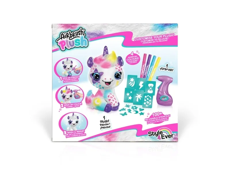 Airbrush Plush Enhjørning
