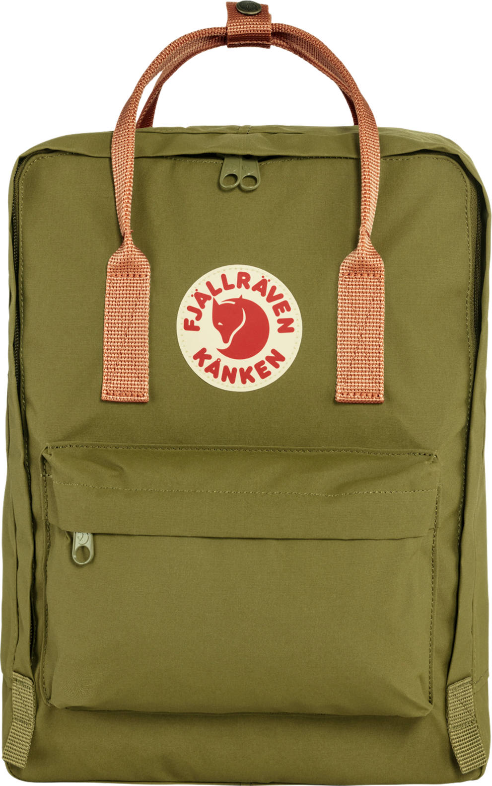 Fjällräven Kanken Tagesrucksack 16 Liter Green-Peach Sand