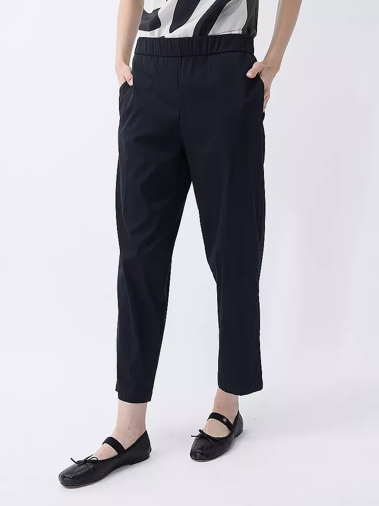 GERRY WEBER Businesshose dunkelblau