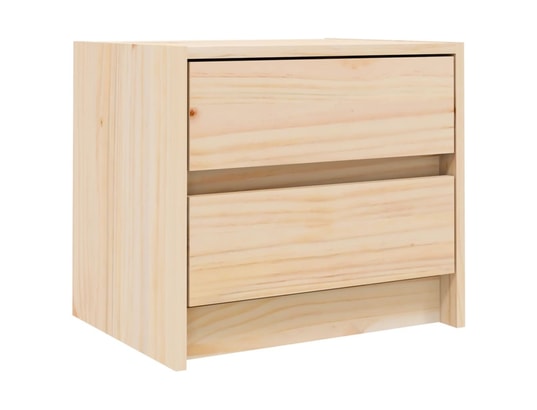 VIDAXL - Tables de chevet 2 pcs 40x31x35,5 cm bois de pin massif