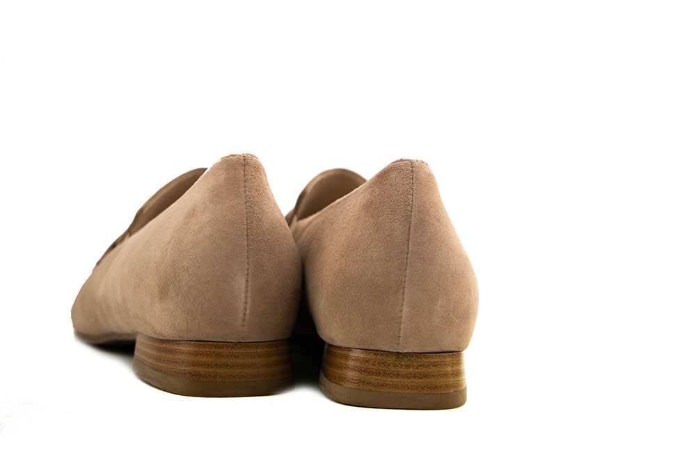 Hassia Loafer Cappuccino Suede Perlato Napoli