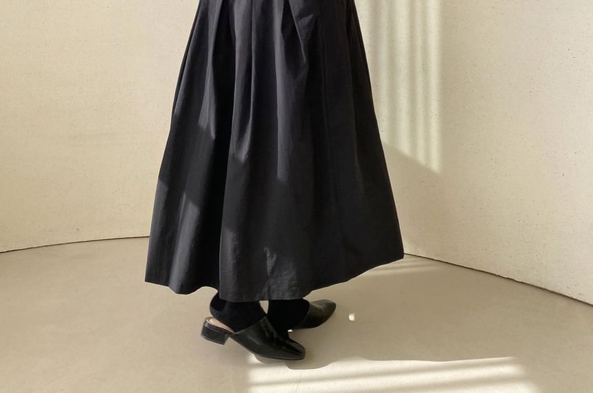 Chubby Girl - Effen midi-tankjurk