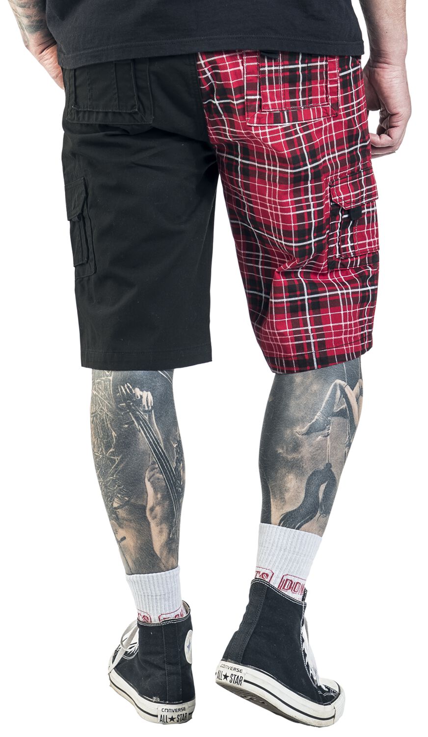 Short À Carreaux Avec Poches | RED by EMP Short
