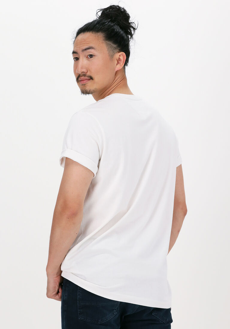 TOMMY JEANS witte tommy jeans t-shirt tjm classic jersey c neck