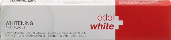 Edel White Anti-Plaque   Whitening Zahnpasta 75 ml