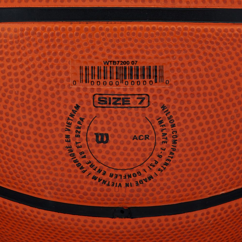 Wilson NBA Authentic Outdoor Basketball braun