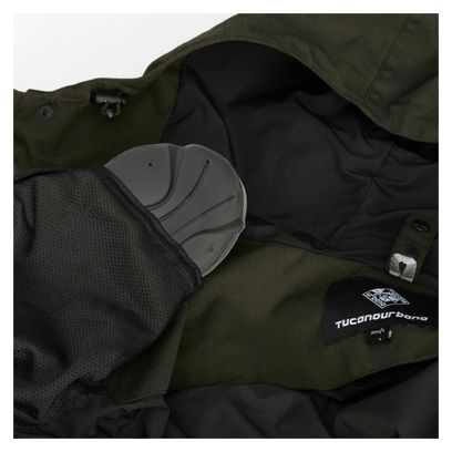 Veste Tucano Urbano Magic Parka 2 en 1 Vert Kaki