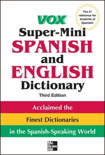 Vox Super-Mini Spanish and English Dictionary (Paperback)