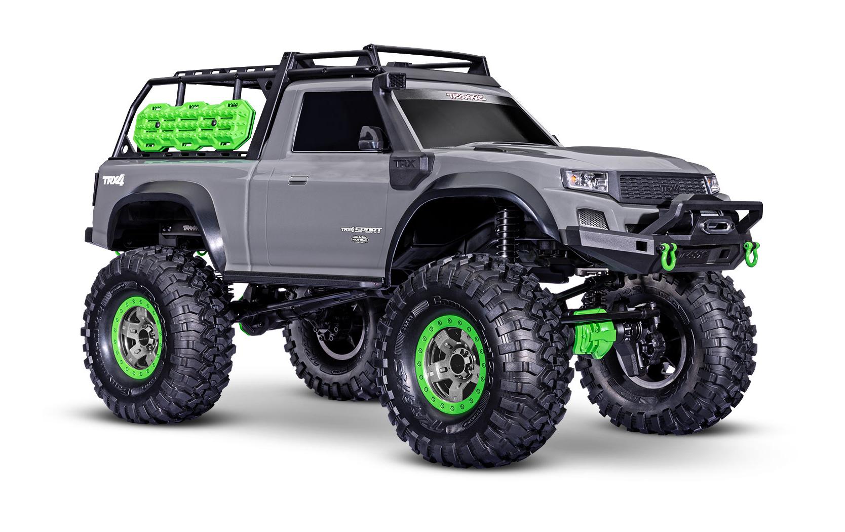 Scale Crawler TRX-4 Sport High Trail Grau, ARTR 1:10<br>Rockcrawler mit Portalachsen und extra hoher Bodenfreiheit