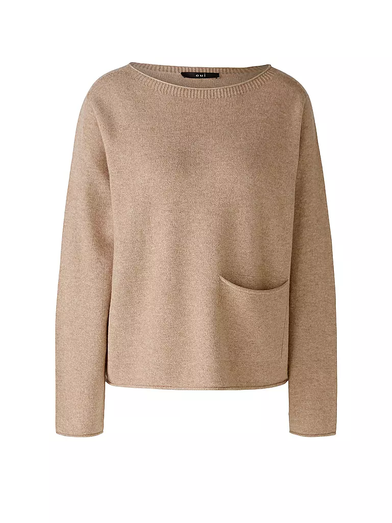 OUÍ Pullover Oversized Fit beige