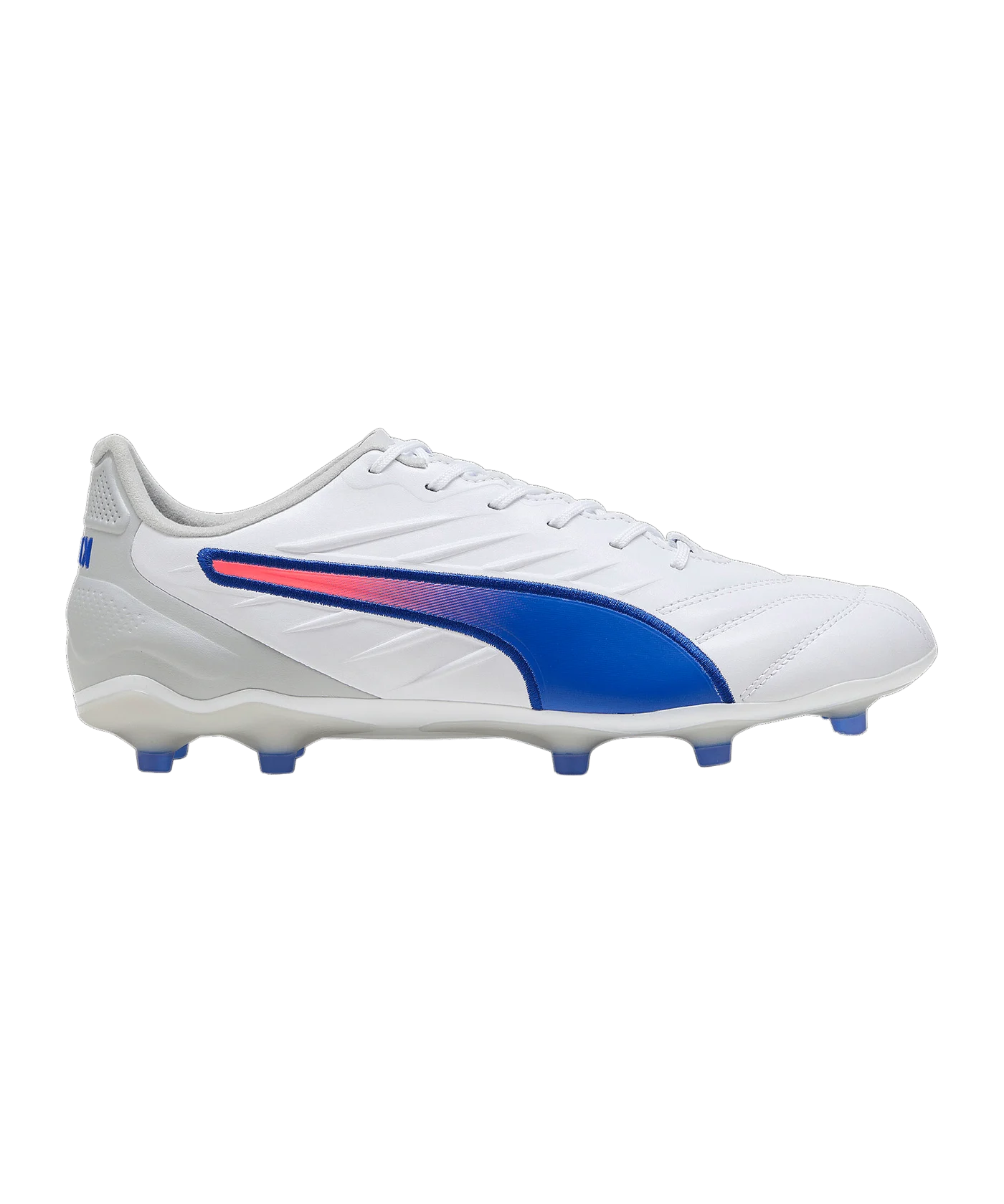 PUMA KING Pro FG/AG Formula Weiss Blau F02
