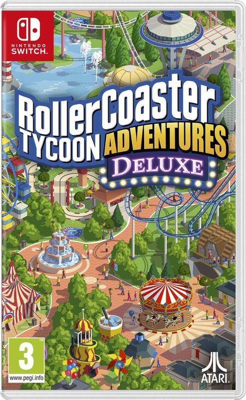 Atari - RollerCoaster Tycoon Adventures Deluxe - Nintendo Switch - Spel