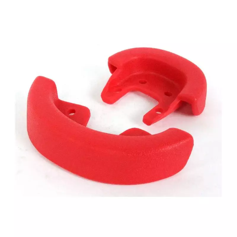 protections coins de selle QU-AX Rouge
