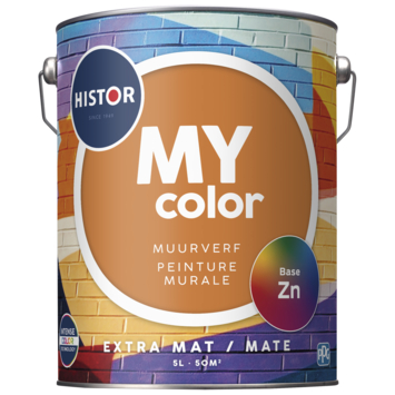 Histor My Color muurverf extra mat basis zn 5 ltr