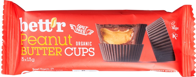 Bett’R Chocolatecups Peanut (39 gr)