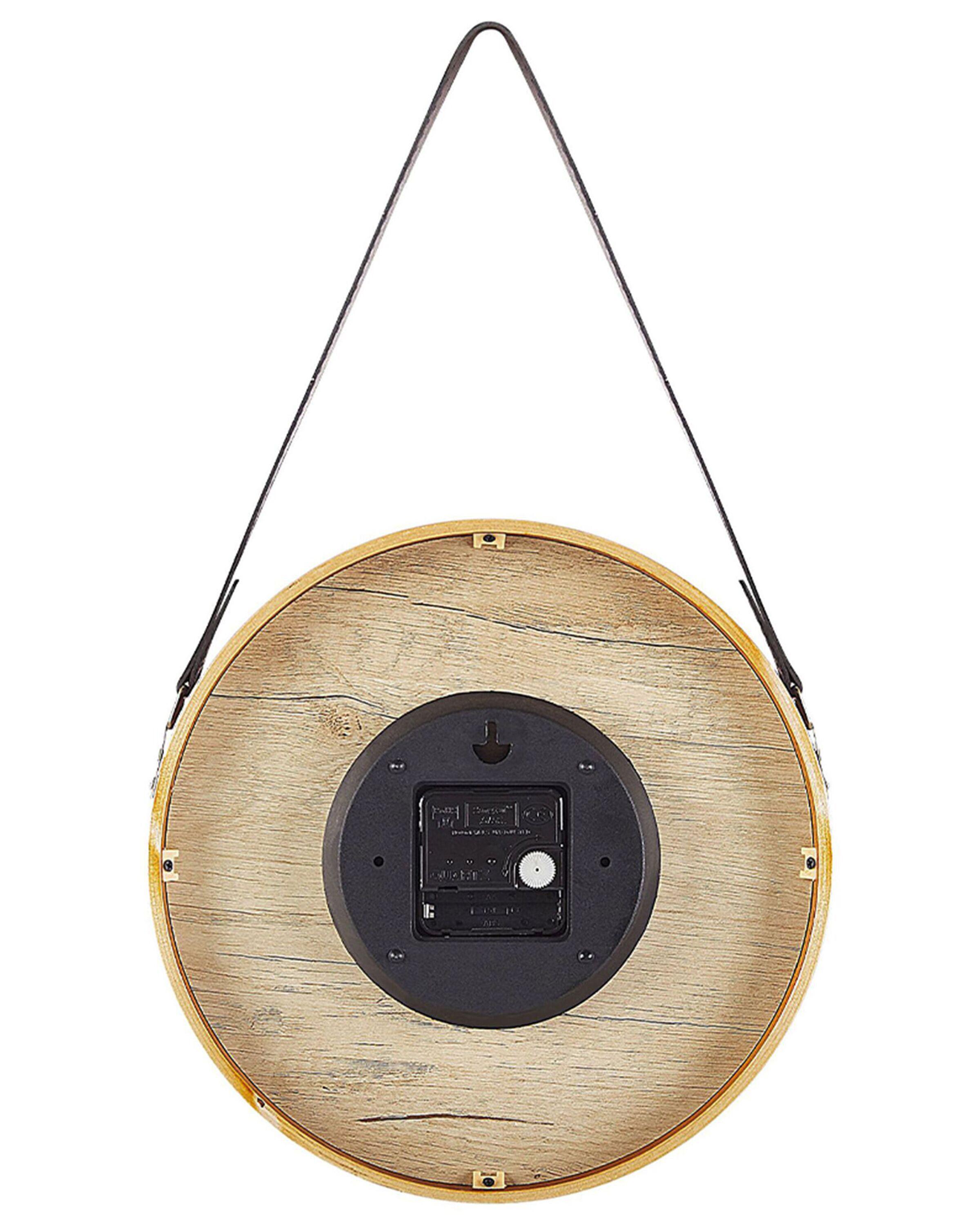 Wandklok RENENS 26 cm Bruin
