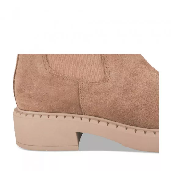 Bottines COGNAC SINEQUANONE