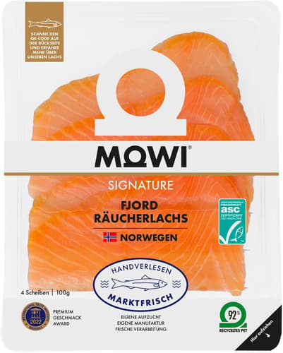 MOWI ASC Fjord Räucherlachs