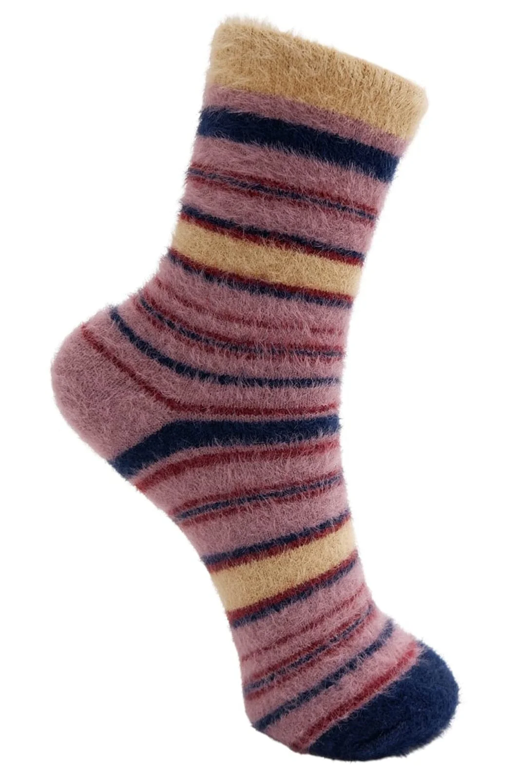 Black Colour Bcpatricia Soft Sock 4308 old rose
