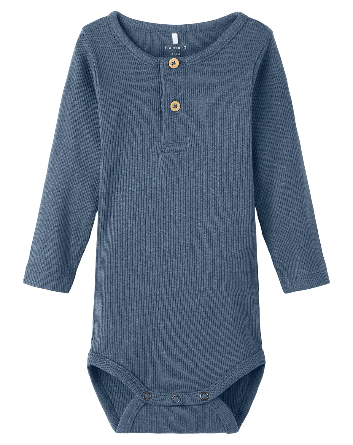 Langarmbody NBMKAB in blue fin