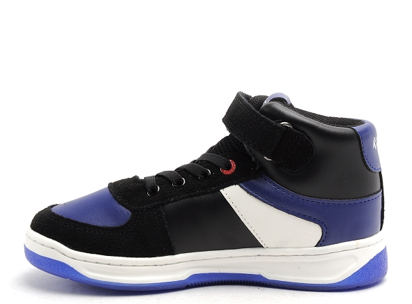 Kickers boots bottine enfant kickalien garcon noir