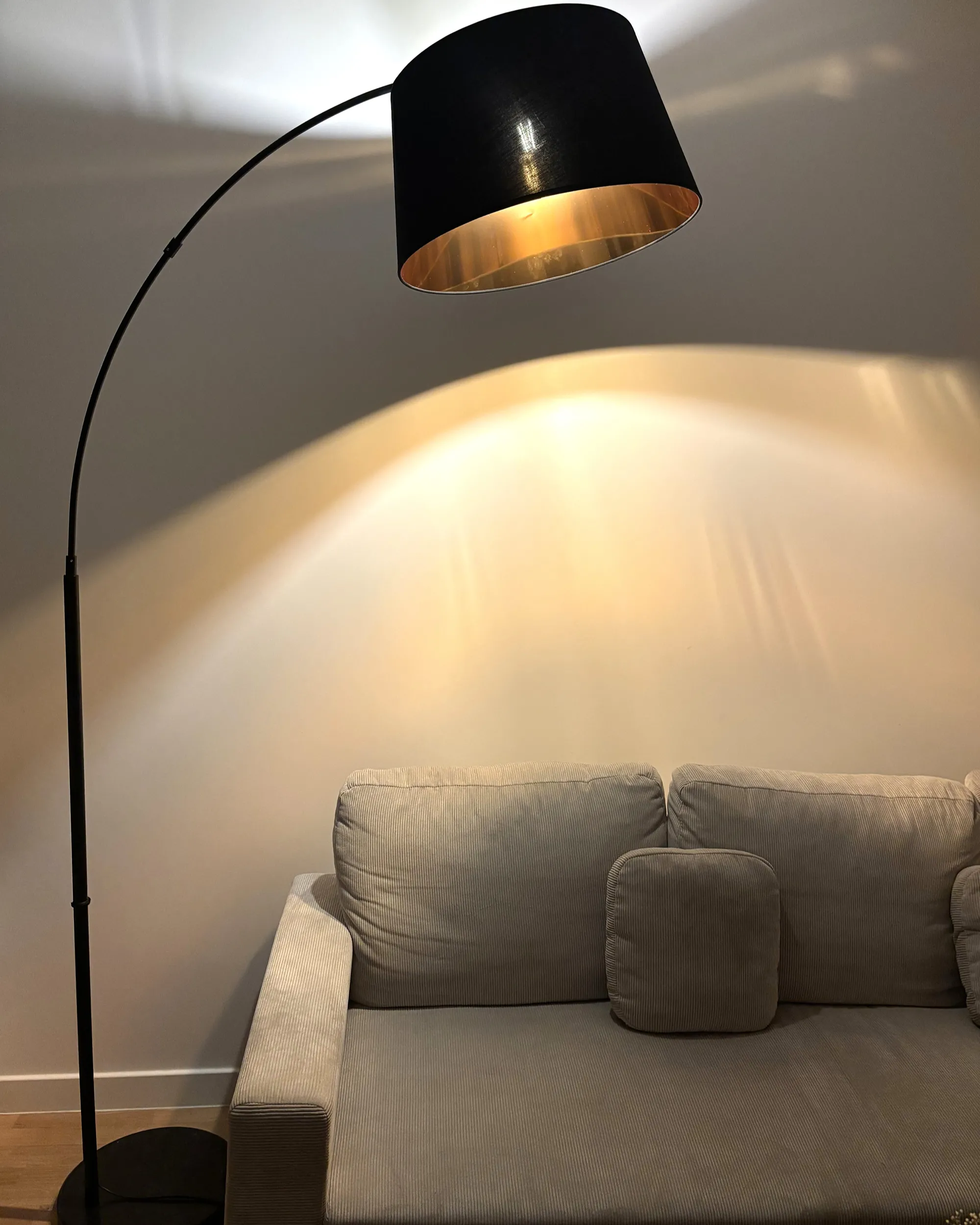 Staande lamp YABUS Metaal Zwart