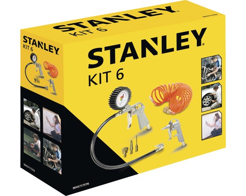 Stanley 6-delige persluchtset