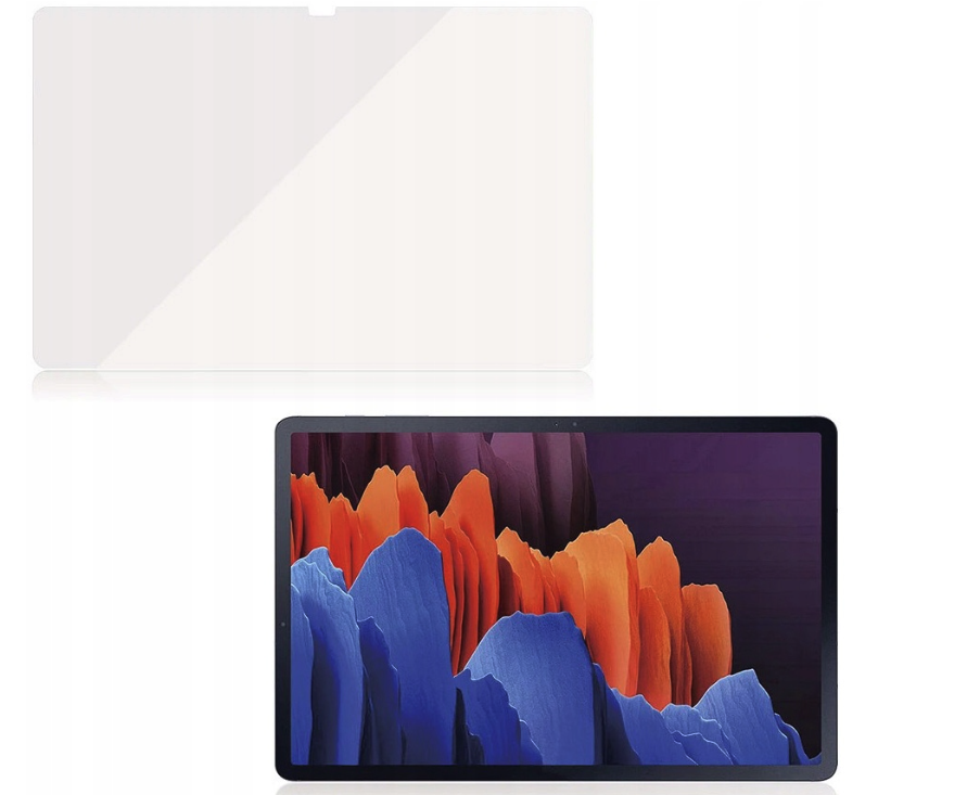 Samsung Galaxy Tab S9 FE  Plus / S9  Plus / S8  Plus / S7  Plus Panzer Glas Displayschutz Case Friendly (7242)