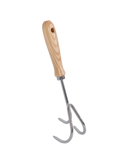 Talen Tools Handkrabber 3 Tands - Tuinhandgereedschap - Zilver