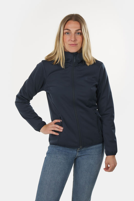 Jack Wolfskin Jack Wolfskin Windhain Hoody Softshell Jas Dames