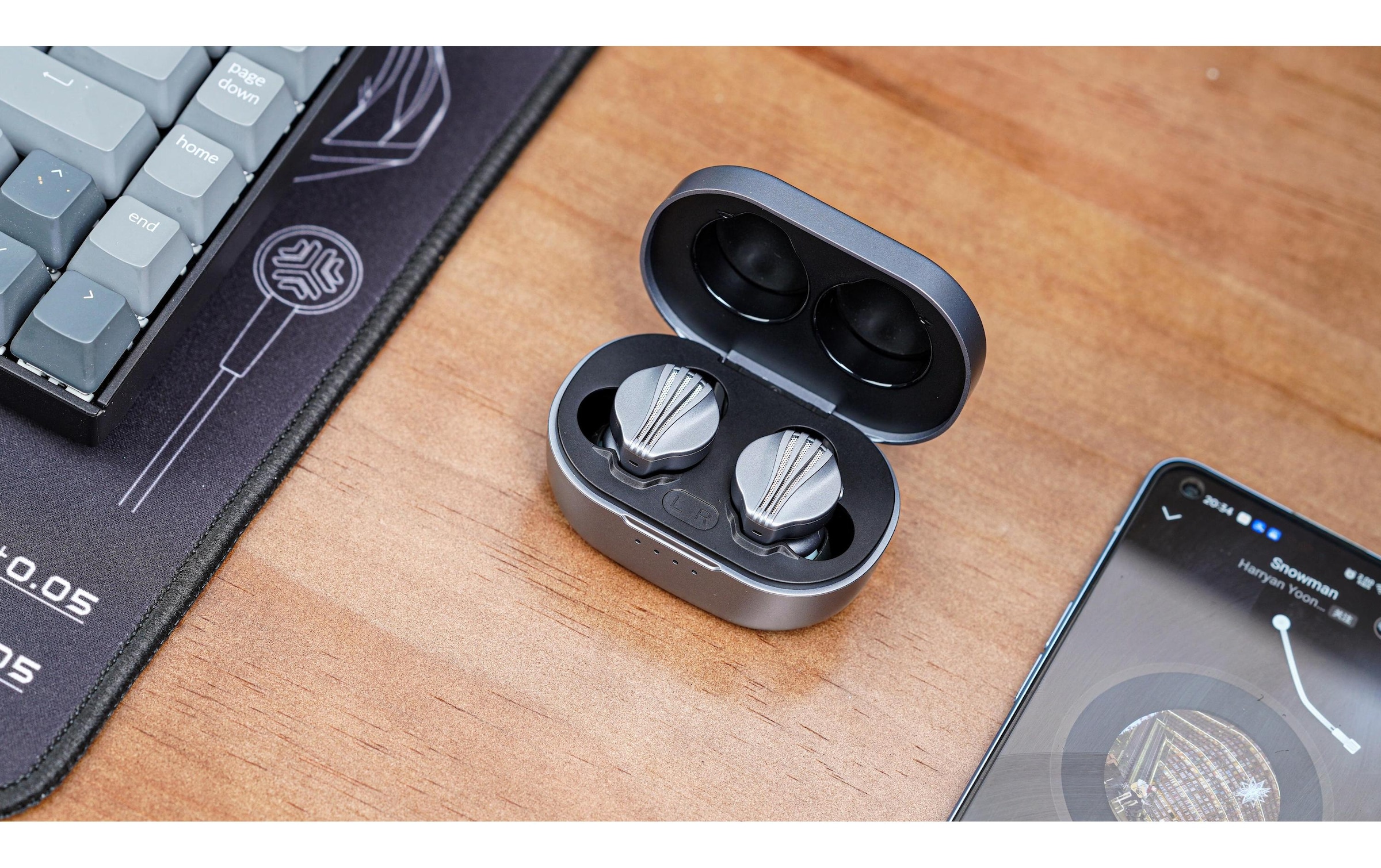In-Ear-Kopfhörer »FiiO FW3 Grau« Bluetooth