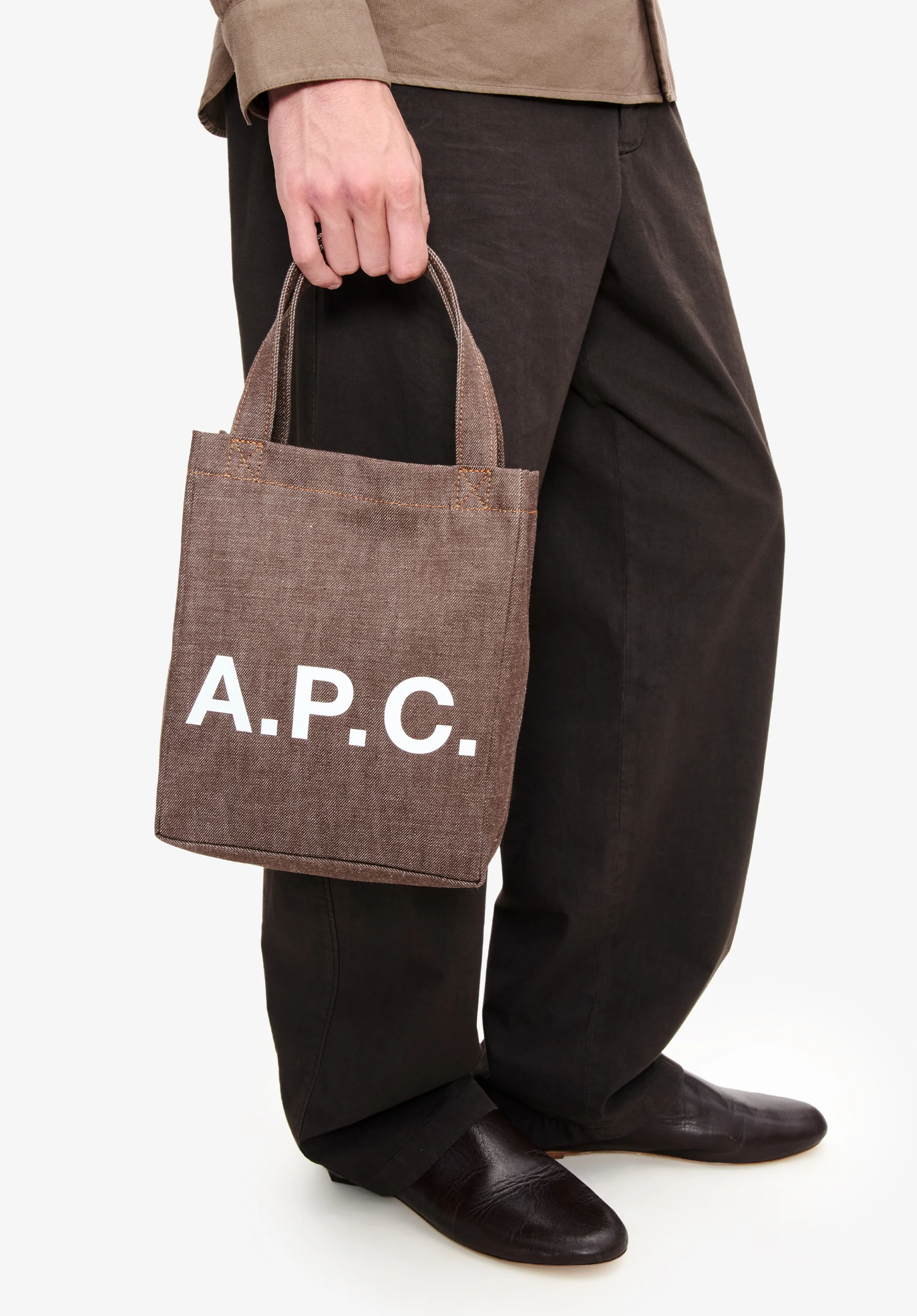Tote Lou Small - Marron fonce