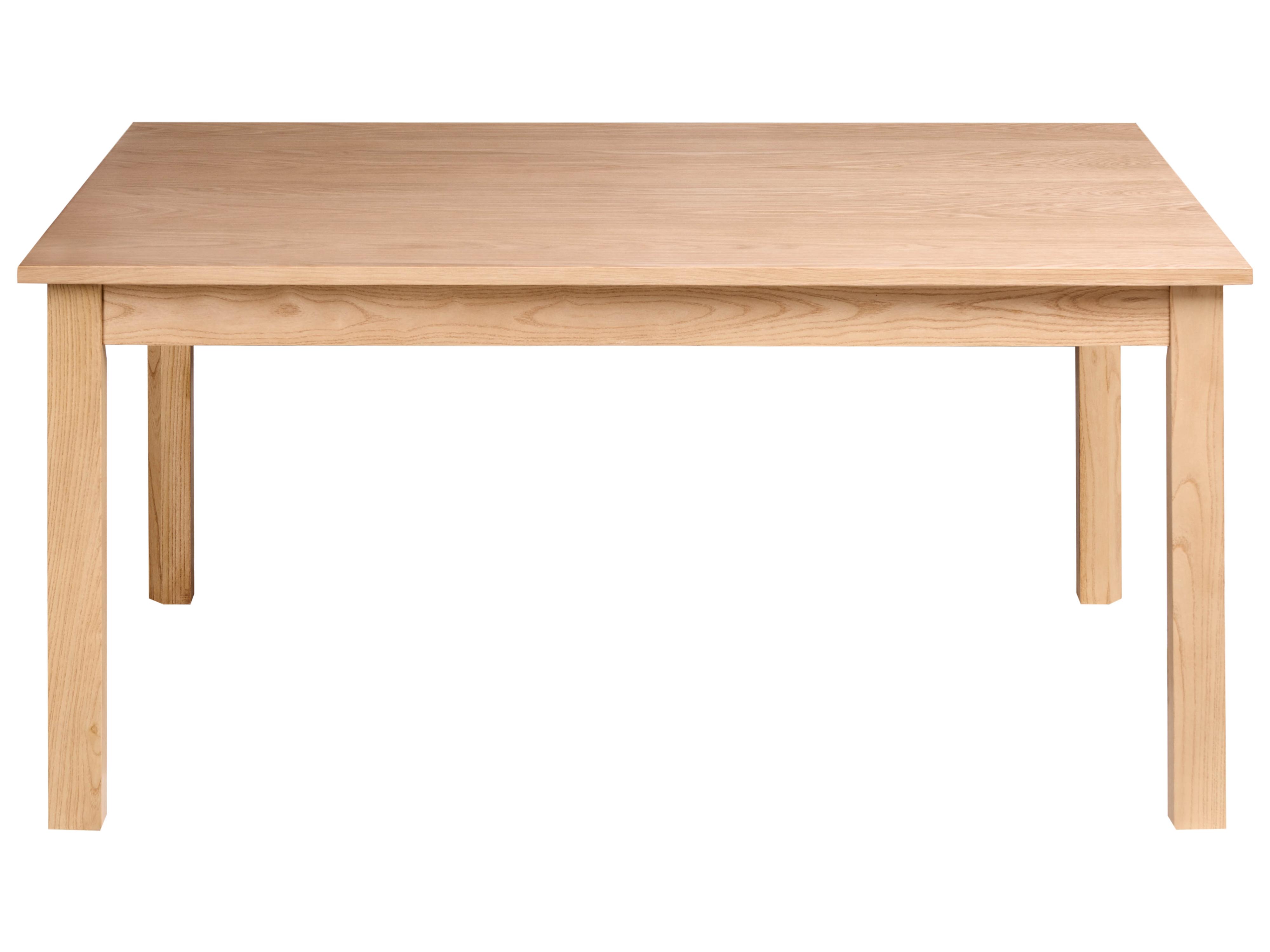 Eettafel GISELA Licht eikenhout 90 cm 160 cm