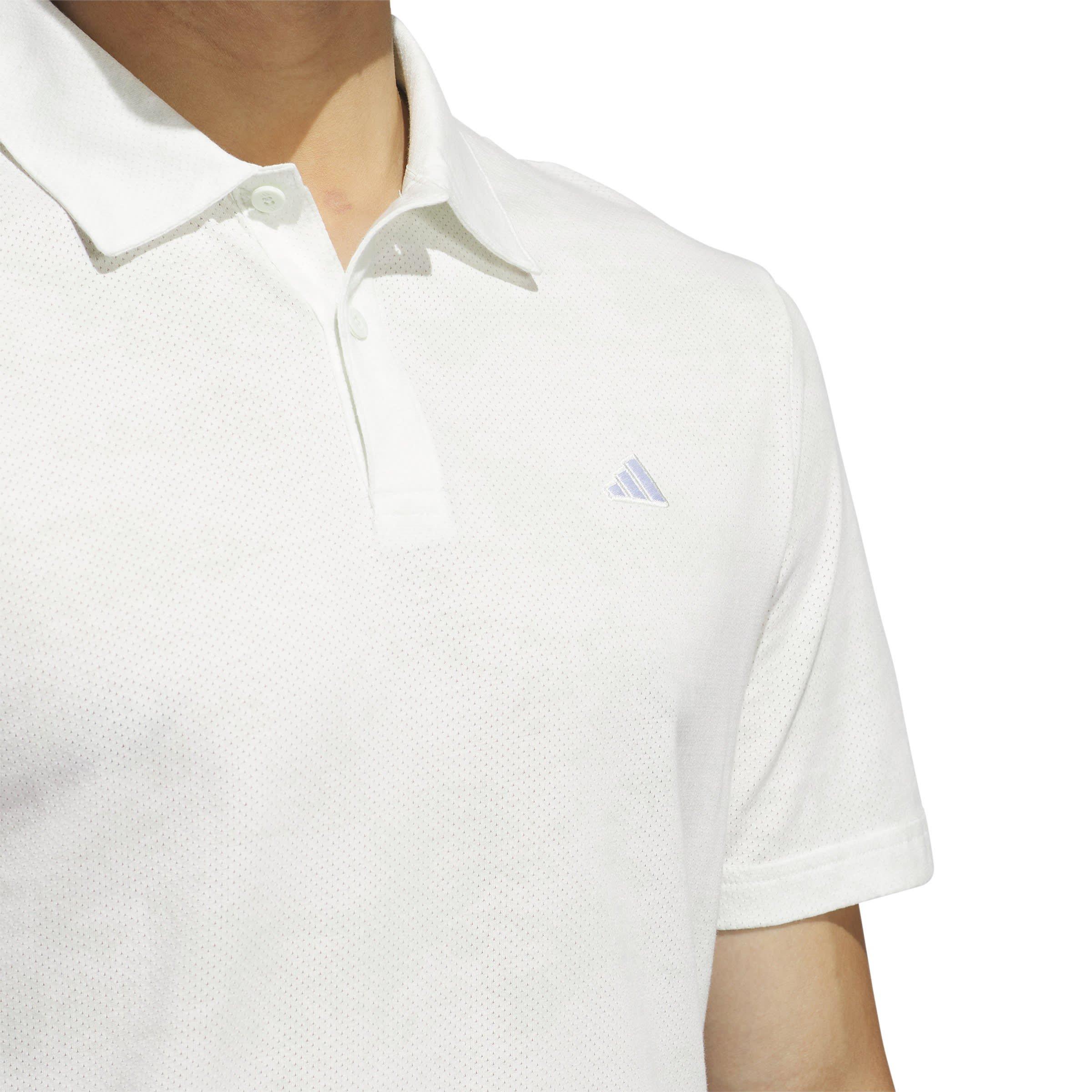 adidas Go To Printed Mesh Polo Shirt Mens