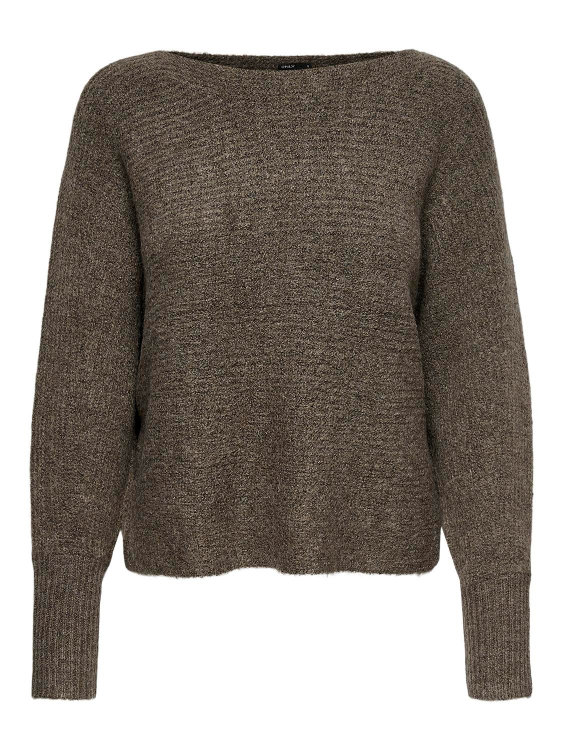 ONLDANIELLA Strickpullover Major Brown