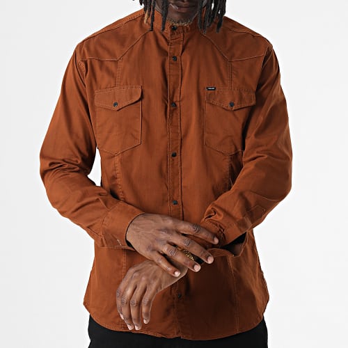 Chemise Manches Longues W-324 Marron