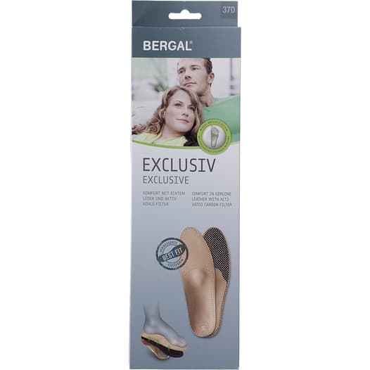 Bergal Exclusiv Sohle Einlegesohlen in Braun