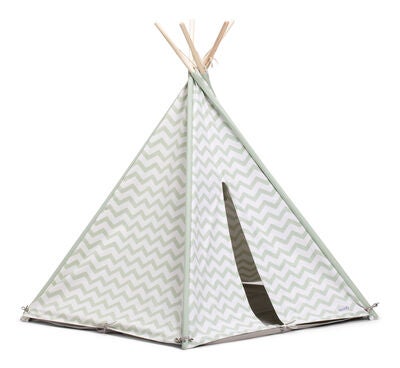 Alice & Fox Leketelt Tipi, Grønn/Hvit