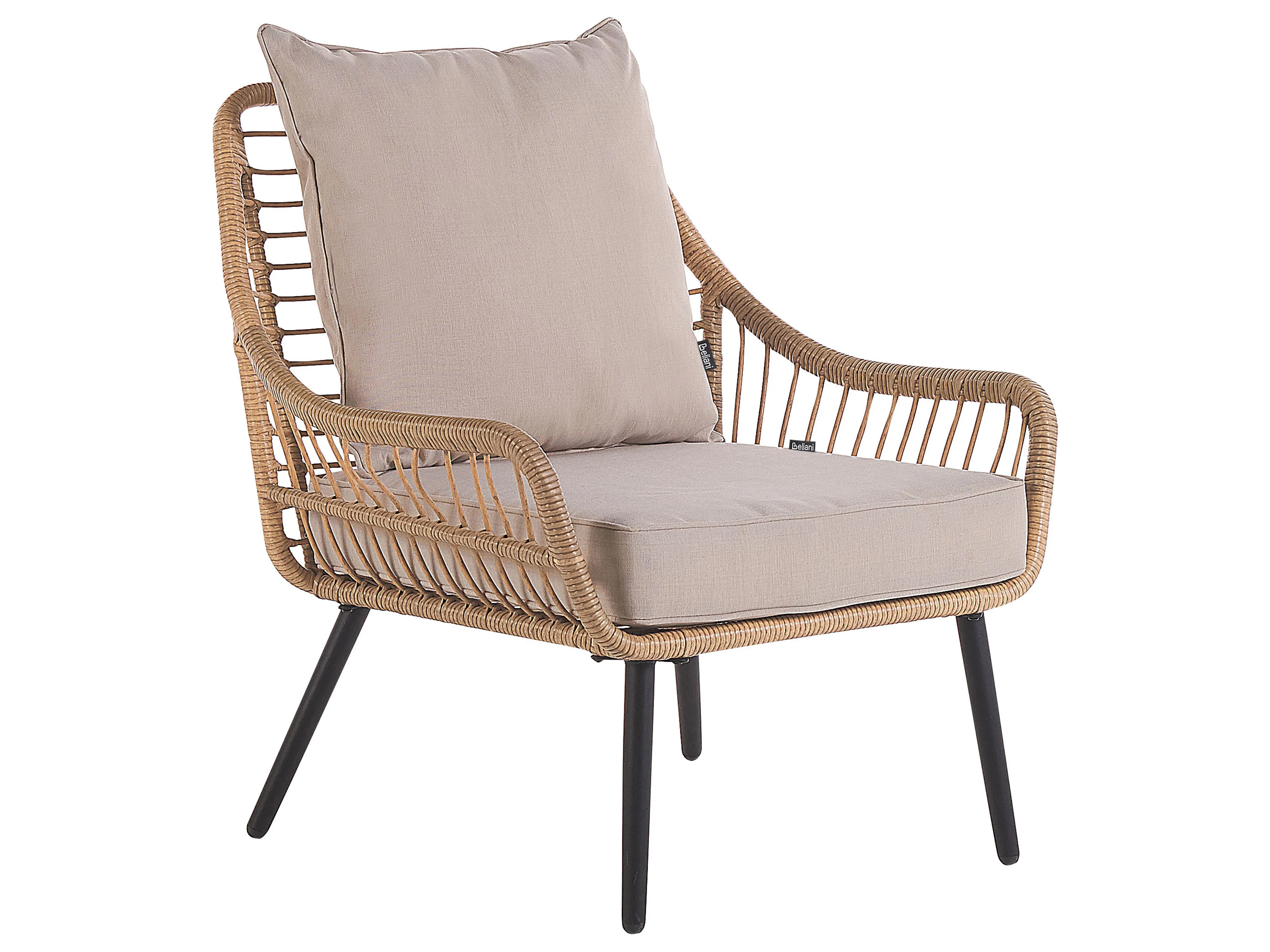 Set tuinkussenhoezen LAURETO Beige
