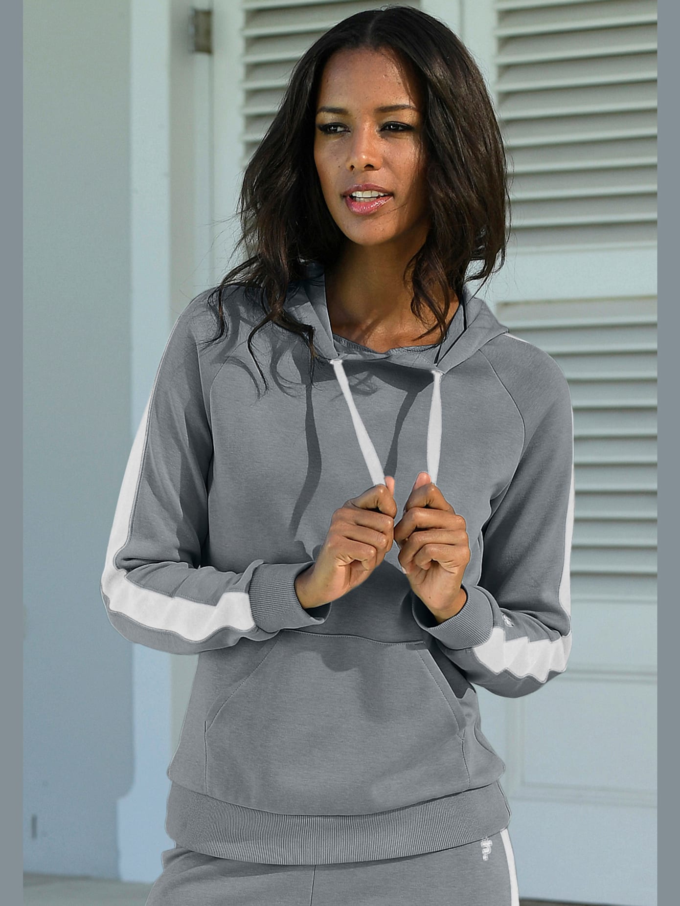 Sweatshirt à capuche t-shirt sportif avec capuche