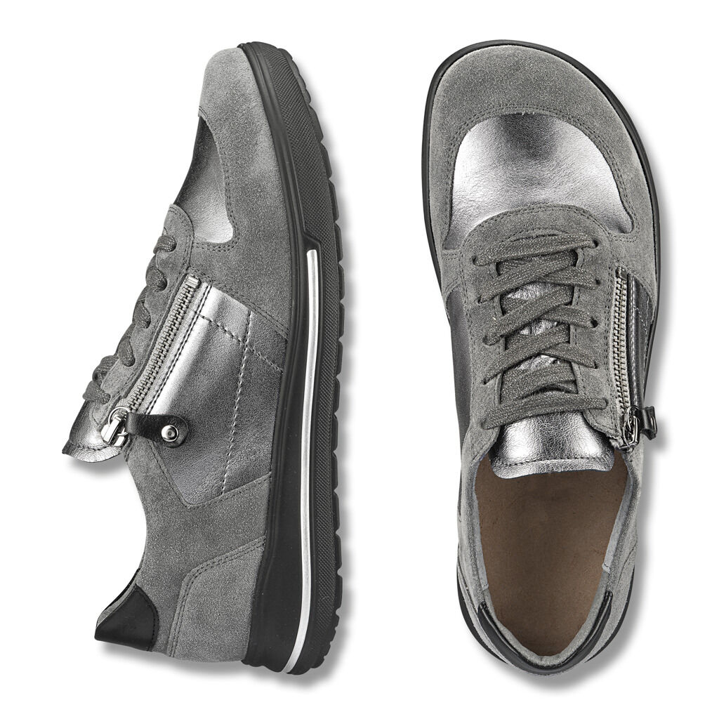 DAMEN - Sneaker HEATHER grau-silber