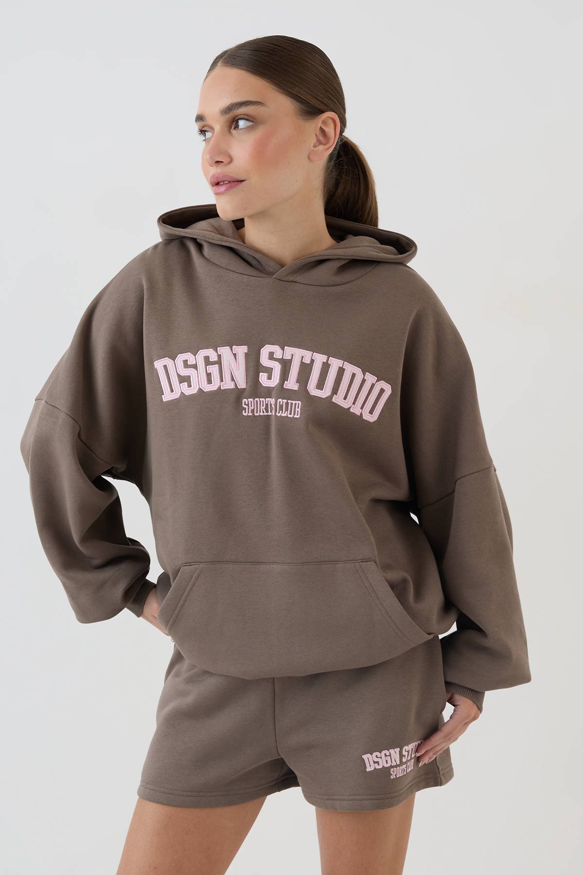 Sweat À Casynthétiqueche Oversize Avec Appliqué Dsgn Studio