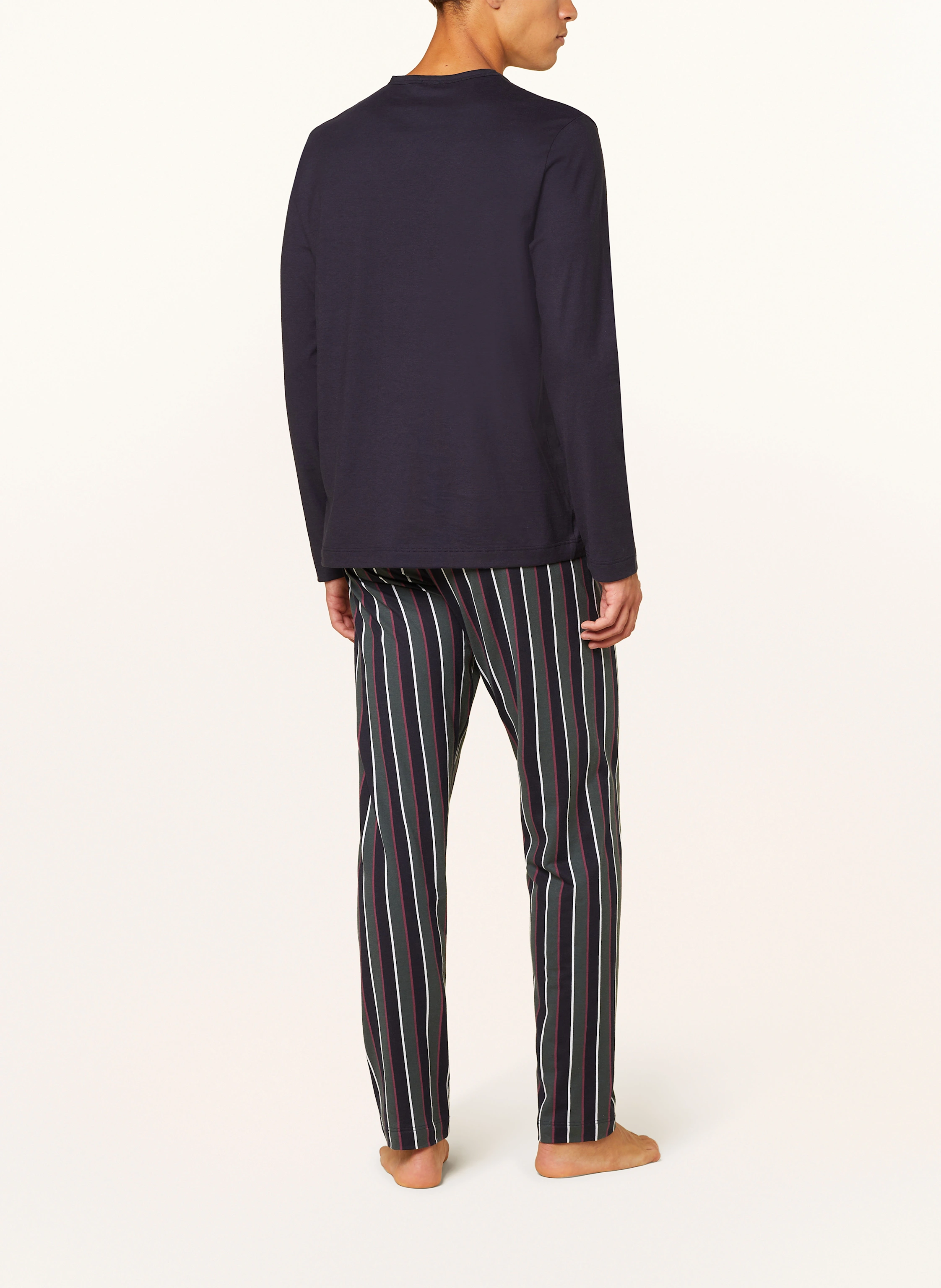 mey Schlafanzug Serie DARK STRIPE