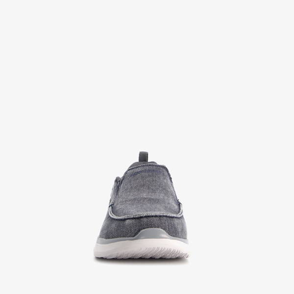 Skechers Delson 2.0 Larwin heren instappers blauw