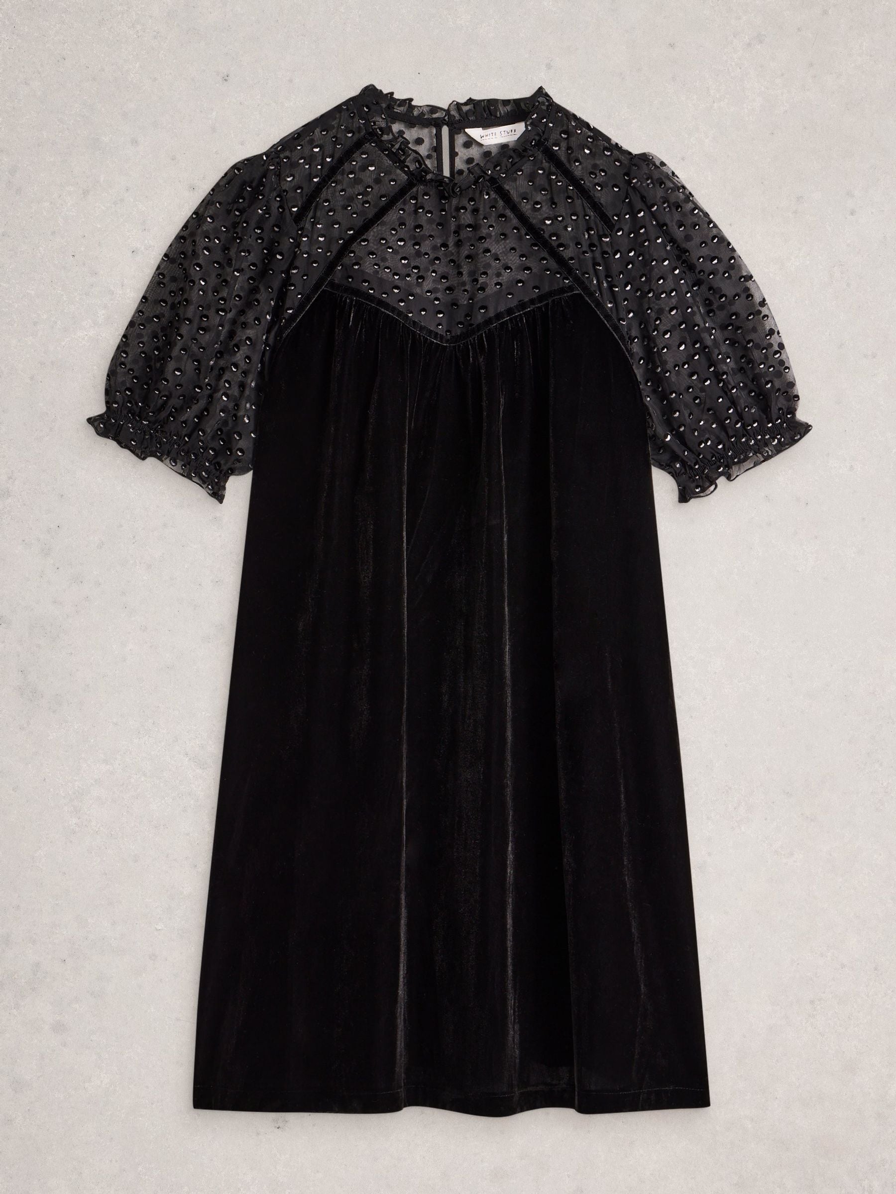 White Stuff Lea Velvet Dress